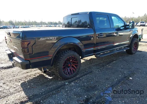 2017 Ford F-150 Lariat из США, поврежденный, VIN 1FTFW1EG0HFB57427